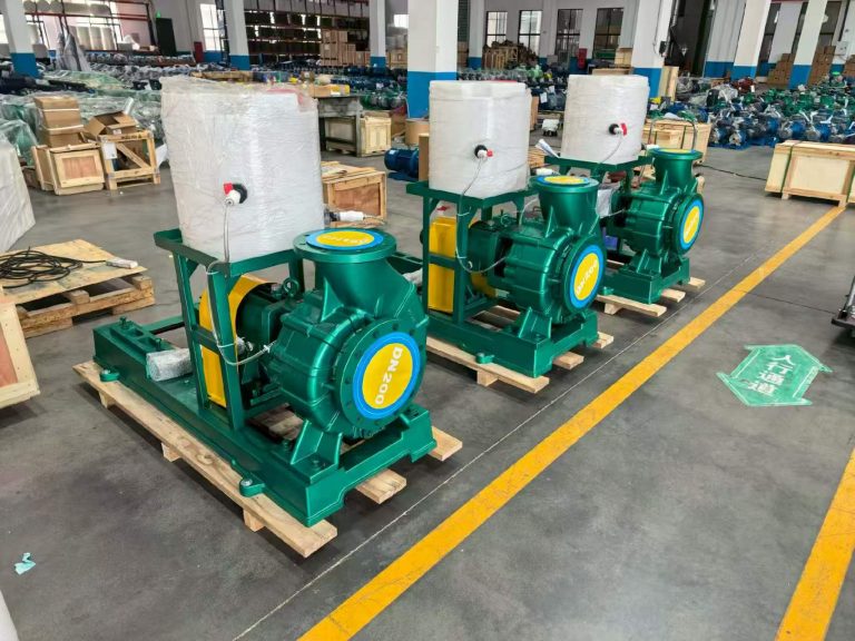 dry run resistant fluorine lined centrifugal pump