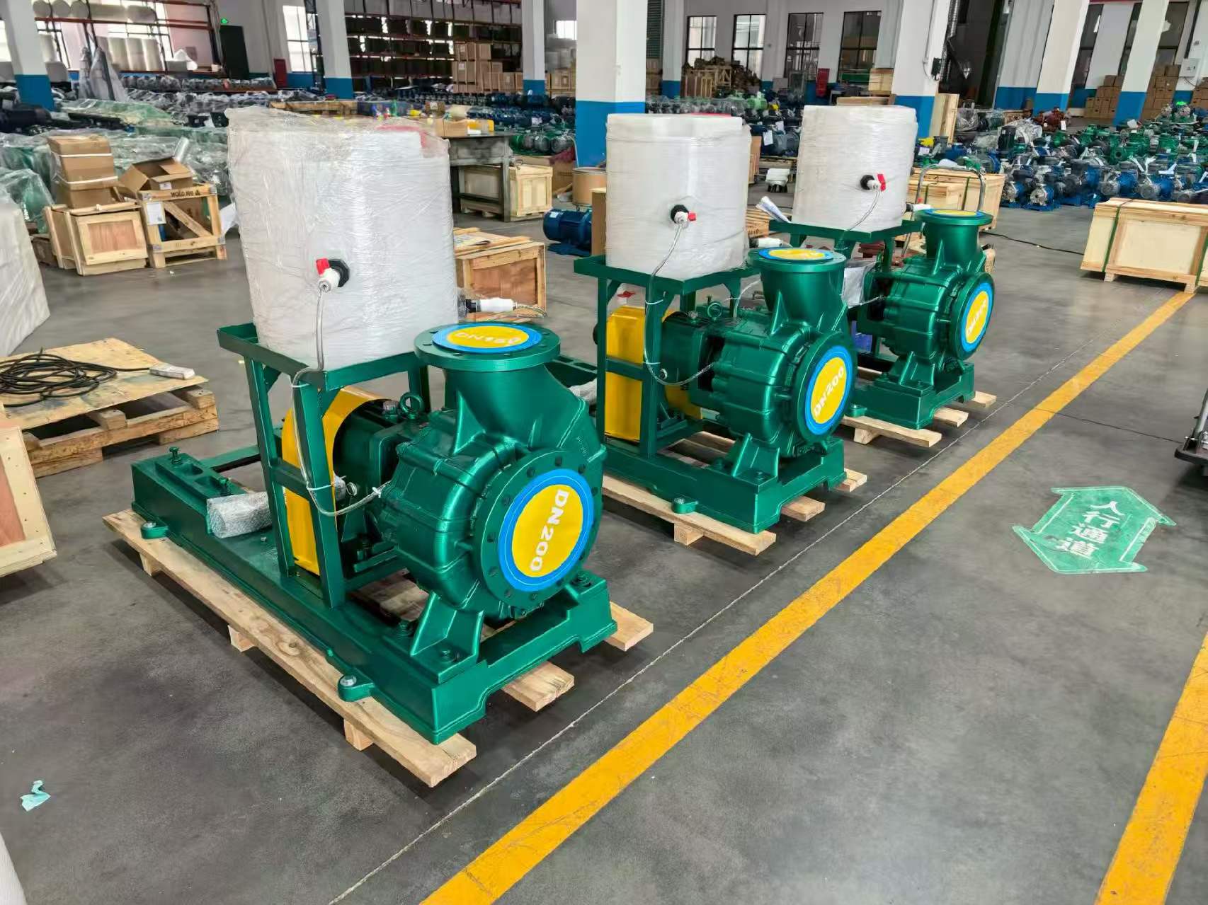 dry run resistant fluorine lined centrifugal pump